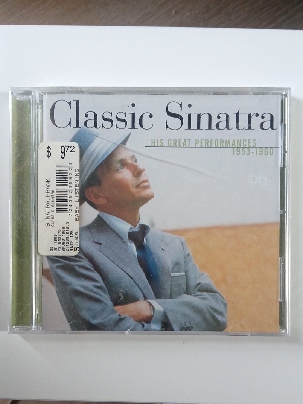 Classic Sinatra: Album CD Greatest Performances 1953-1960 New Gift Brat Pack